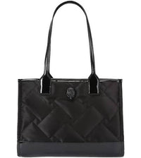 Thumbnail for Kurt Geiger London Small Square Quilted Tote Bag - Black