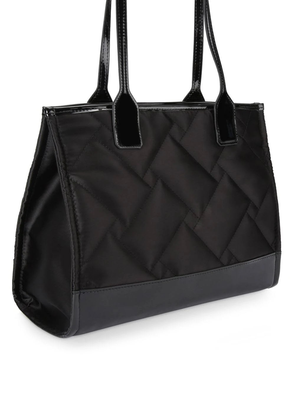 Kurt Geiger London Small Square Quilted Tote Bag - Black