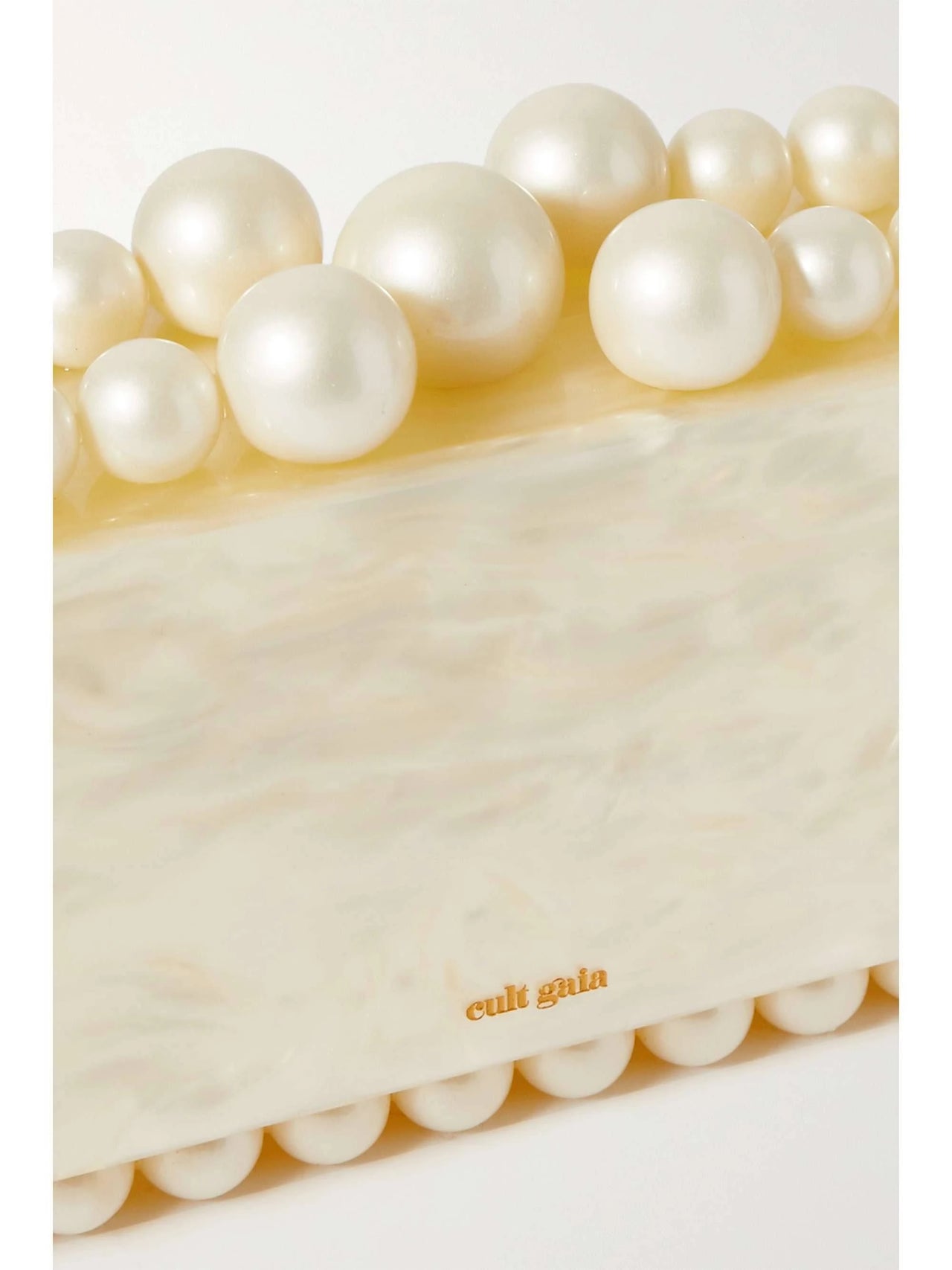 Cult Gaia EOS Beaded Clutch