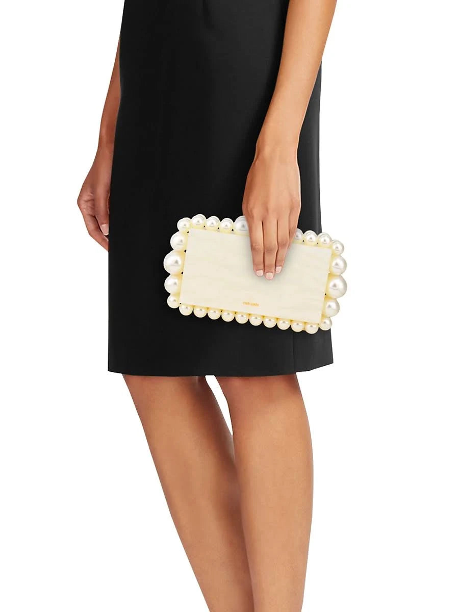 Cult Gaia EOS Beaded Clutch