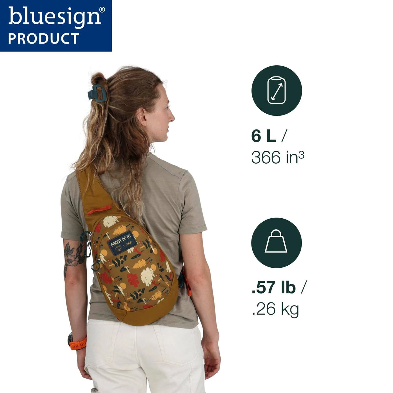 Osprey | Daylite Sling | Tumbleweed Yellow/Tunnel Vision