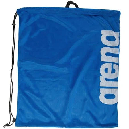 Arena Team Mesh Swim Gear Bag Black Royal