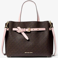 Thumbnail for Michael Kors - Emilia Large Logo Satchel - 35F0GU5S3B - 194900038222