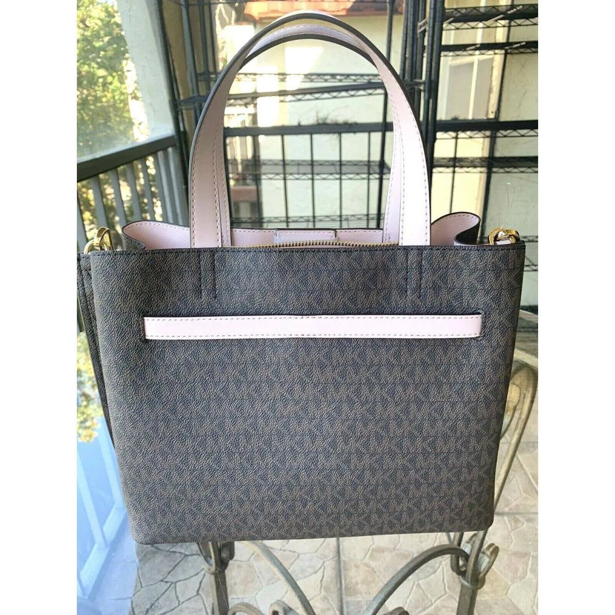 Michael Kors - Emilia Large Logo Satchel - 35F0GU5S3B - 194900038222