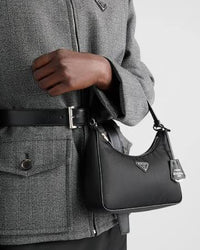 Thumbnail for Prada Re-Nylon Re-Edition 2005 Shoulder Bag - Black - One Size