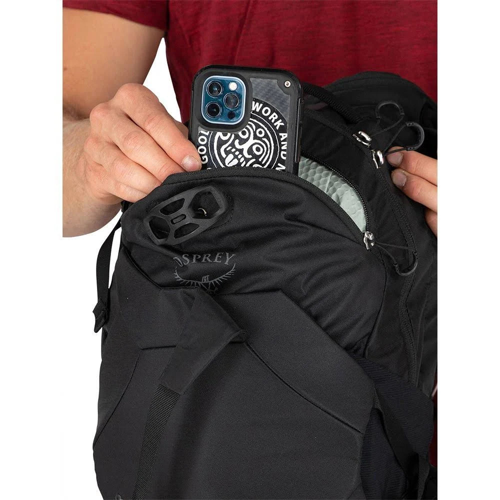 Osprey Raptor Pro Hydration Backpack Black