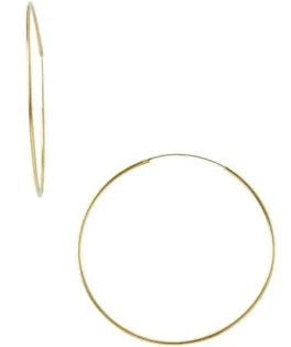Argento Vivo Endless Hoop Earrings