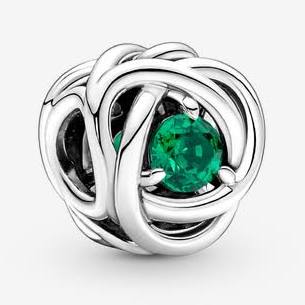 Pandora May Birthstone Eternity Circle Charm