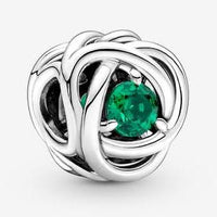 Thumbnail for Pandora May Birthstone Eternity Circle Charm