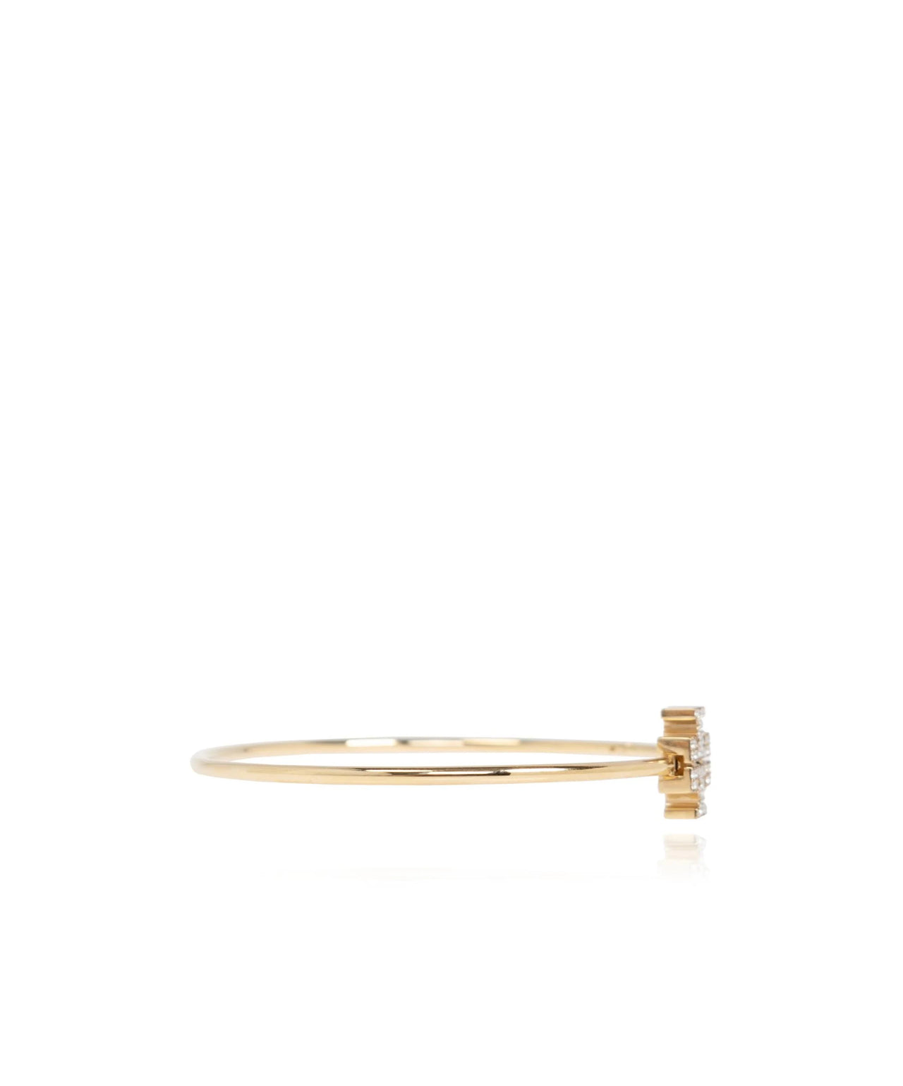 Tory Burch Eleanor Pavé Hinged Cuff