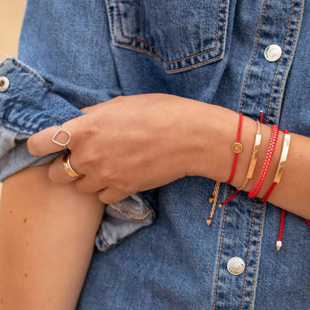 Monica Vinader Riva Diamond Hoop Ring