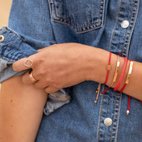 Thumbnail for Monica Vinader Riva Diamond Hoop Ring