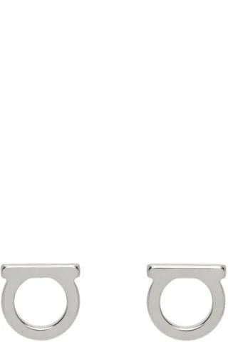 Salvatore Ferragamo Women's Gancini Stud Earrings