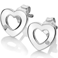 Thumbnail for Hot Diamonds Heart Diamond Amulet Earrings