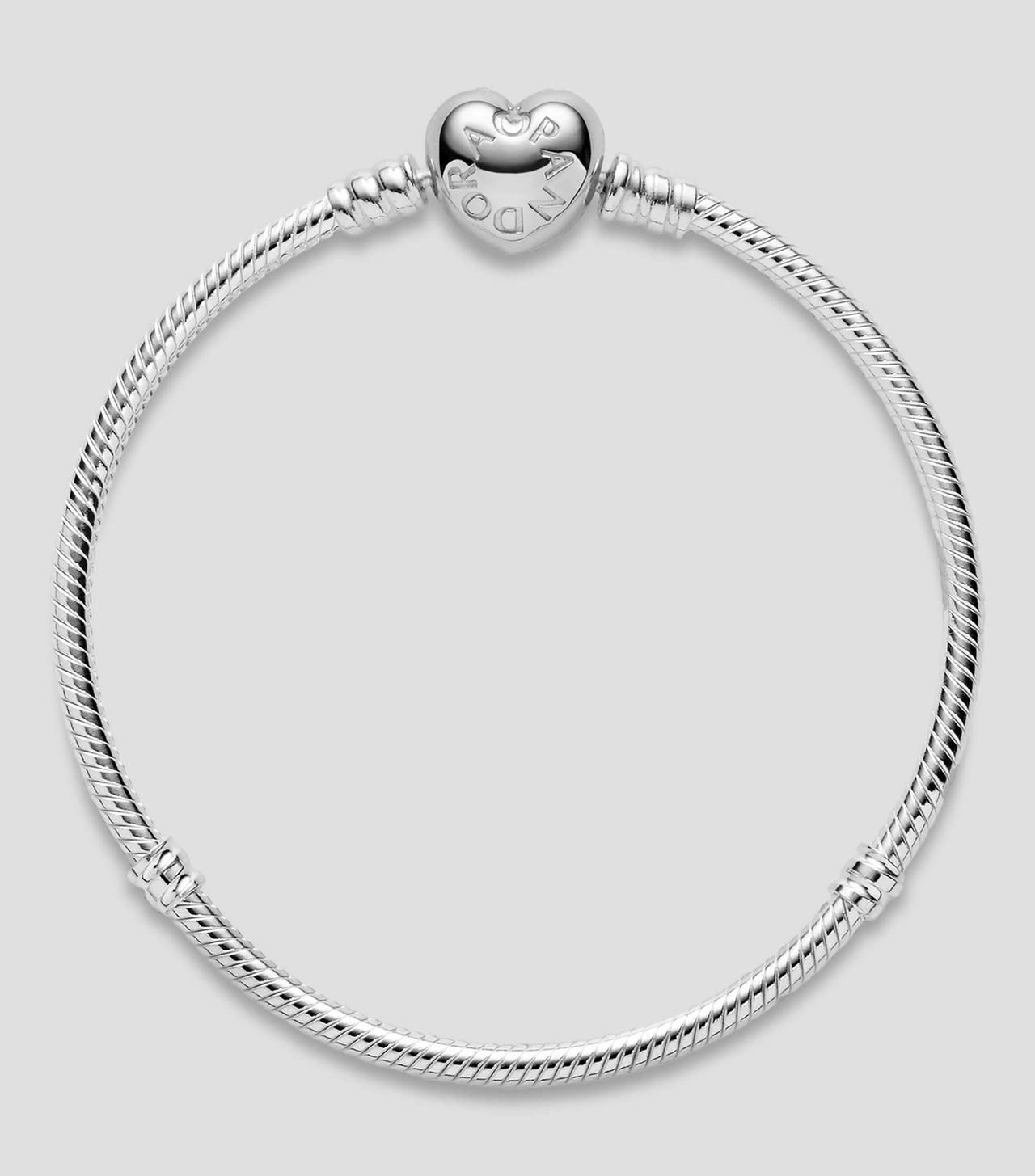 Pandora Moments Silver Heart Clasp Bracelet