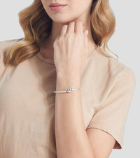 Thumbnail for Pandora Moments Silver Heart Clasp Bracelet