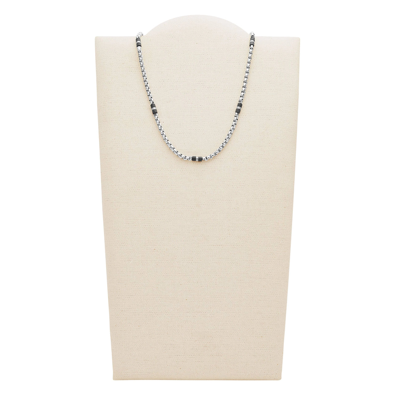 Fossil Men's Beaded Necklace