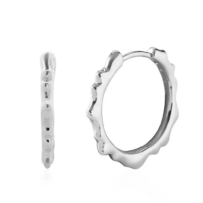 Monica Vinader Siren Muse Small Hoop Earrings