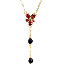 Thumbnail for Harry Potter Hermione's Red Crystal Costume Necklace