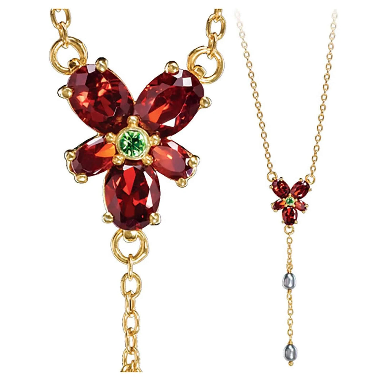 Harry Potter Hermione's Red Crystal Costume Necklace