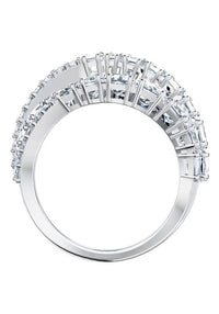 Thumbnail for Swarovski Twist Wrap Ring