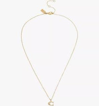 Thumbnail for Coach Gold-Plated Starter Necklace