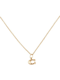 Thumbnail for Coach Gold-Plated Starter Necklace