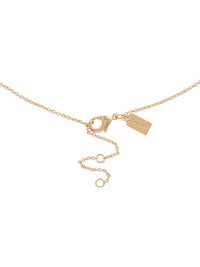 Thumbnail for Coach Gold-Plated Starter Necklace