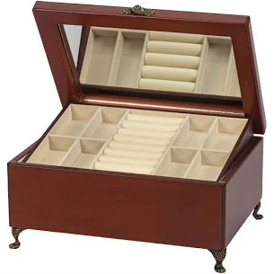 Mele & Co Wooden Jewel Box