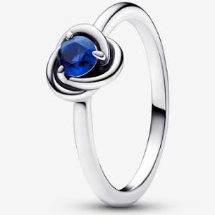 Pandora Birthstone Eternity Circle Ring