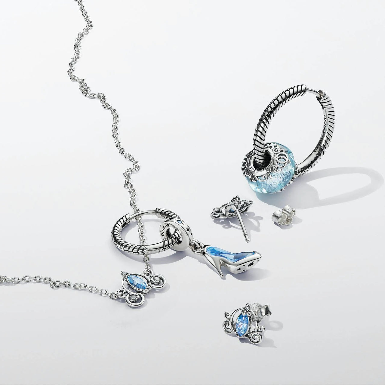Pandora Disney Cinderellas Glass Slipper Dangle Charm