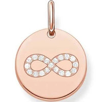 Thumbnail for Thomas Sabo Ladies Love Coins Infinity Pendant