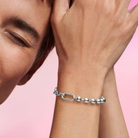 Thumbnail for Pandora ME Metal Bead & Link Chain Bracelet