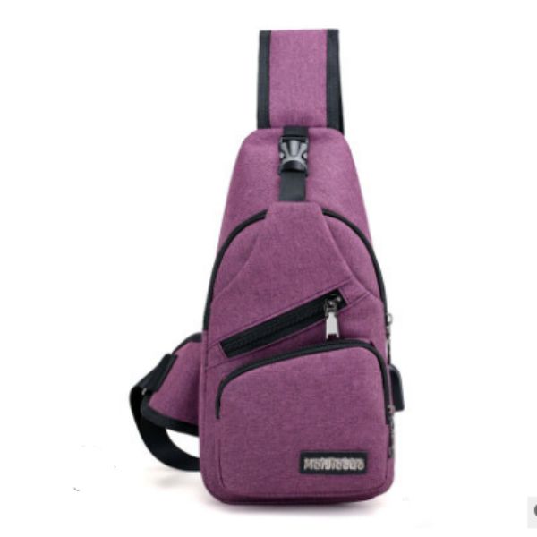    slingbagwithusbportpurple